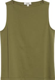 COS Eimear Cotton Boat Neck Tank