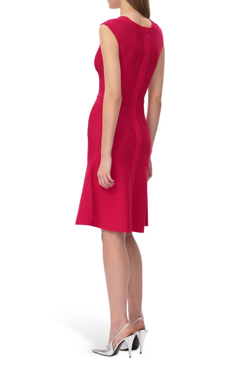 Herve Leger The Beatrice Dress, Alternate, color, Hibiscus