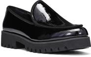 Donald Pliner Patent Platform Loafer