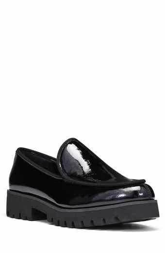 DONALD PLINER Patent Platform Loafer