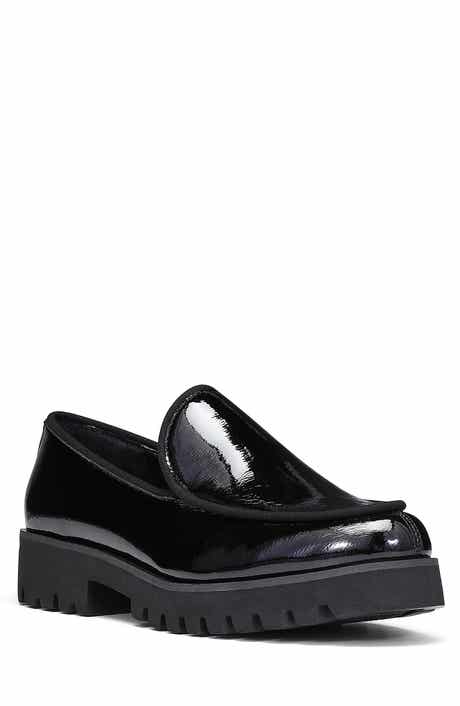 DONALD PLINER Patent Platform Loafer