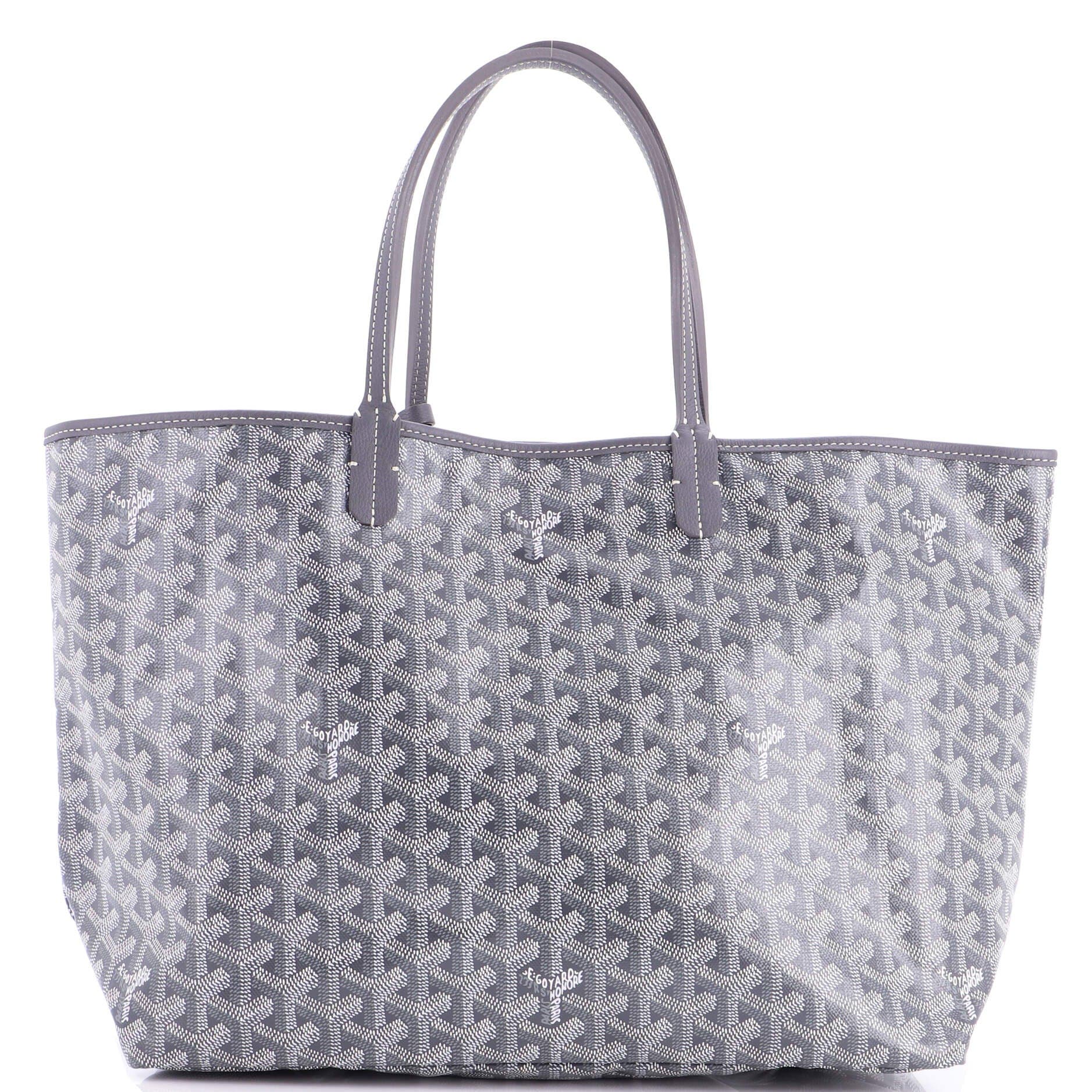 Pre-Owned Goyard Saint Louis Tote Coated Canvas PM, Main, color, 
