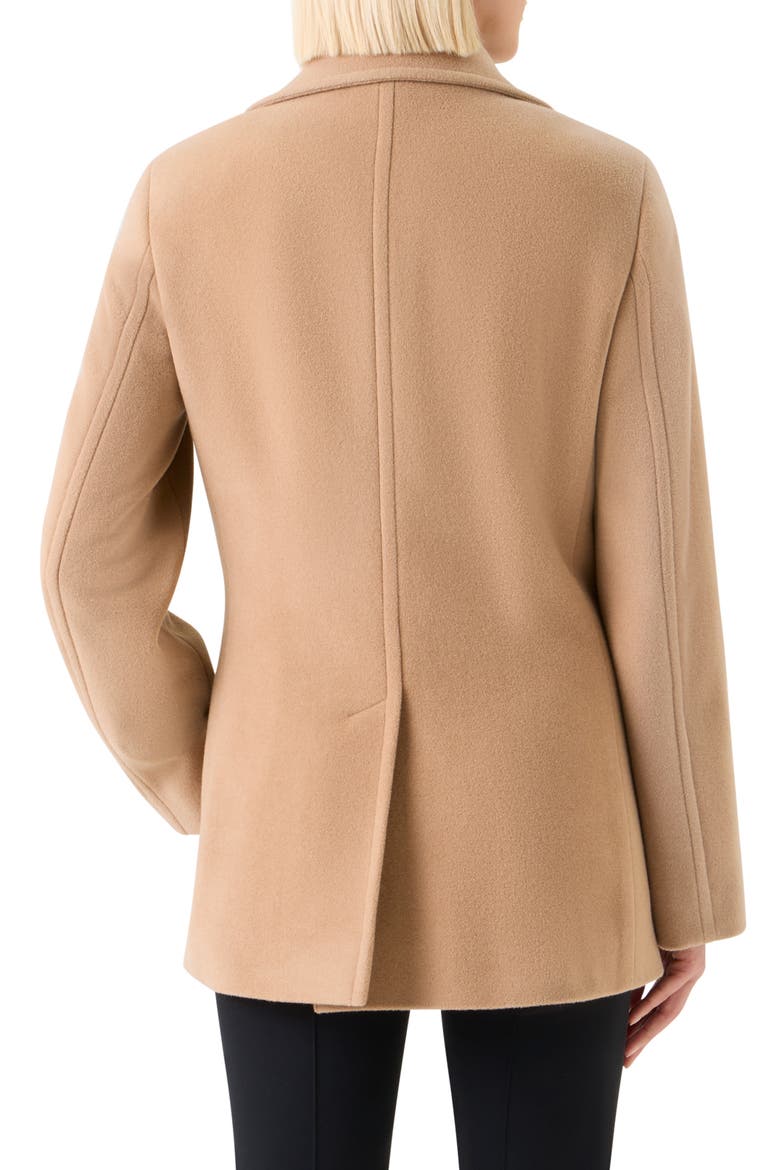 Wool Blend Peacoat, Alternate, color, MALT
