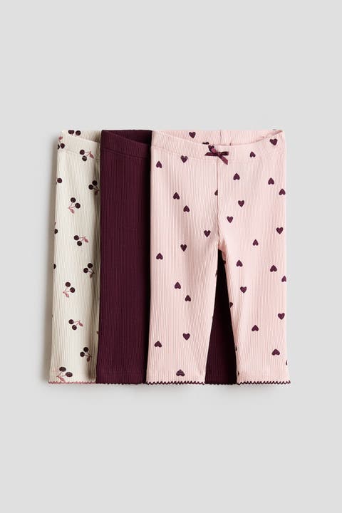 3-pack Cotton Leggings