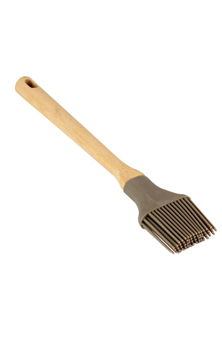 MARTHA STEWART Silicone Basting Brush, Main, color, Warm Grey