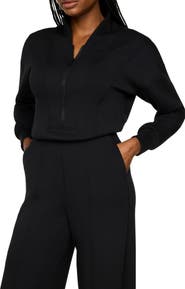 SPANX® AirEssentials® Long Sleeve Shawl Collar Jumpsuit