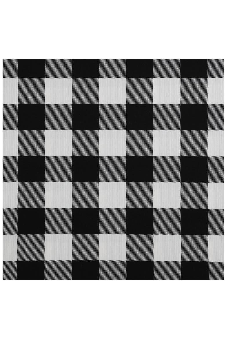 Mountain Plaid Cotton Duvet Cover Set, Alternate, color, BLACK/WHITE