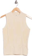 JASON WU Textured Mock Neck Sweater Vest