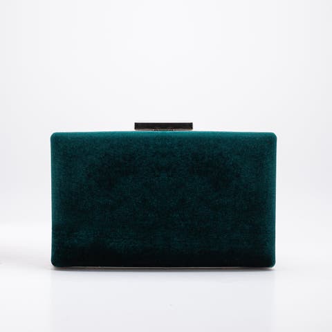 Green clutch bags sale