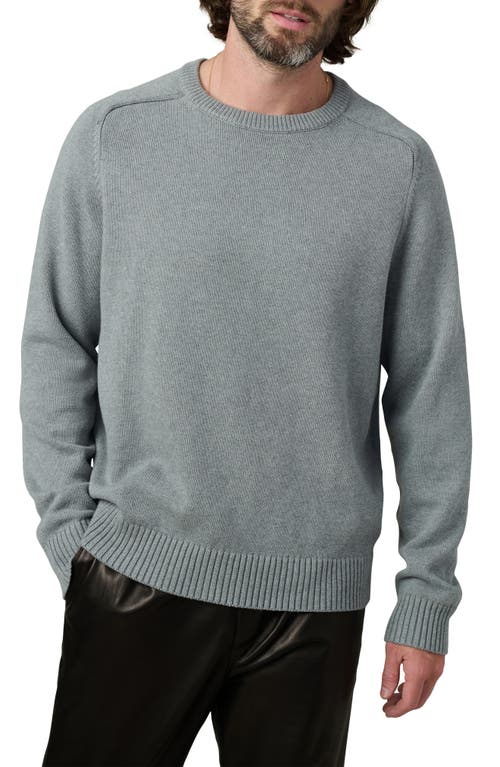 Joe's Lloyd Cotton Sweater in Heather Grey 