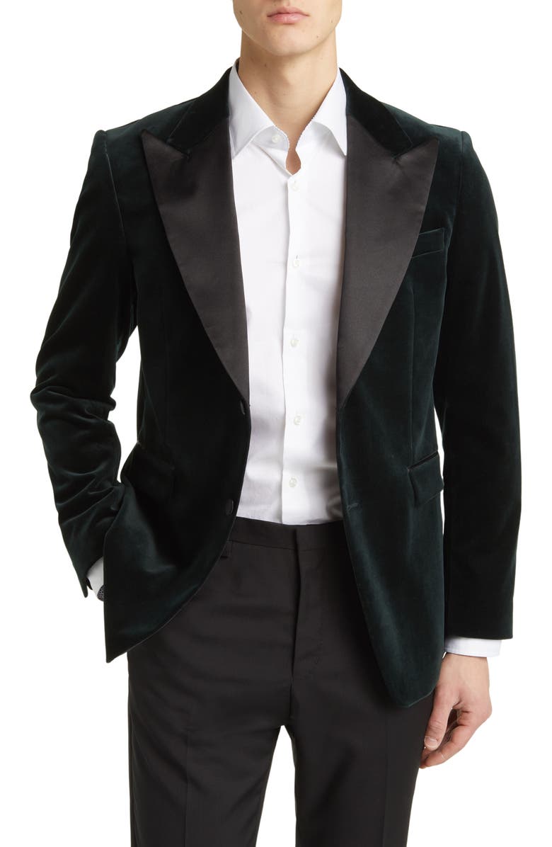 Tiger of Sweden Jeffers Velveteen Dinner Jacket, Main, color, 