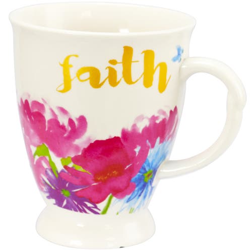 Gibson Home Bold Floral 17.4 Ounce Mug In Multi
