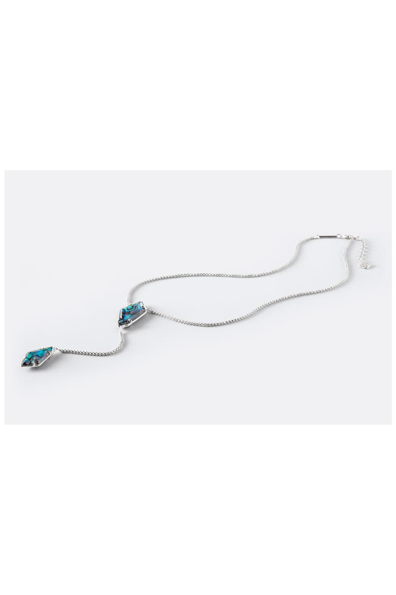 Lilith Y-Necklace, Alternate, color, GOLD/ BLACK