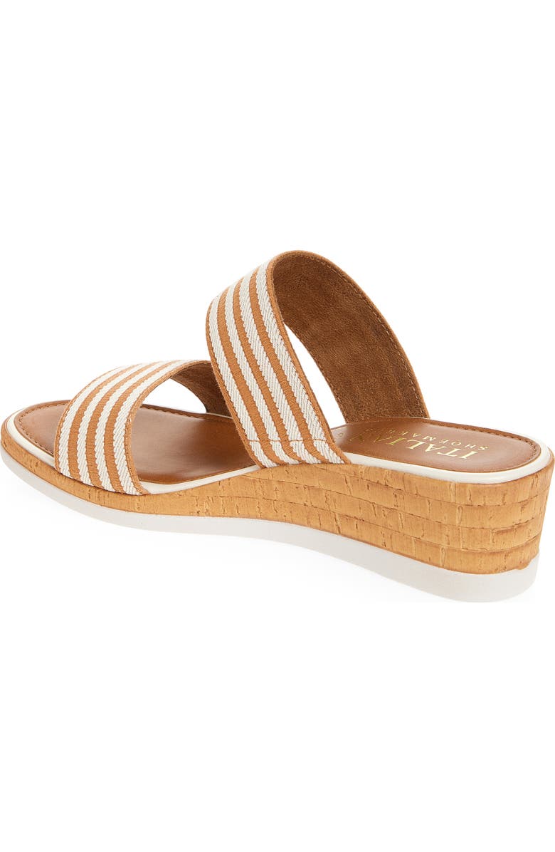 ITALIAN SHOEMAKERS Jaiya Wedge Sandal, Alternate, color, Tan
