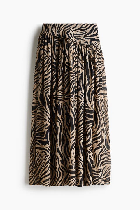 Chiffon Maxi Skirt