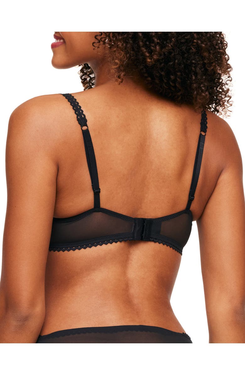 Adore Me Stacy Push Up Plunge Bra, Alternate, color, Black