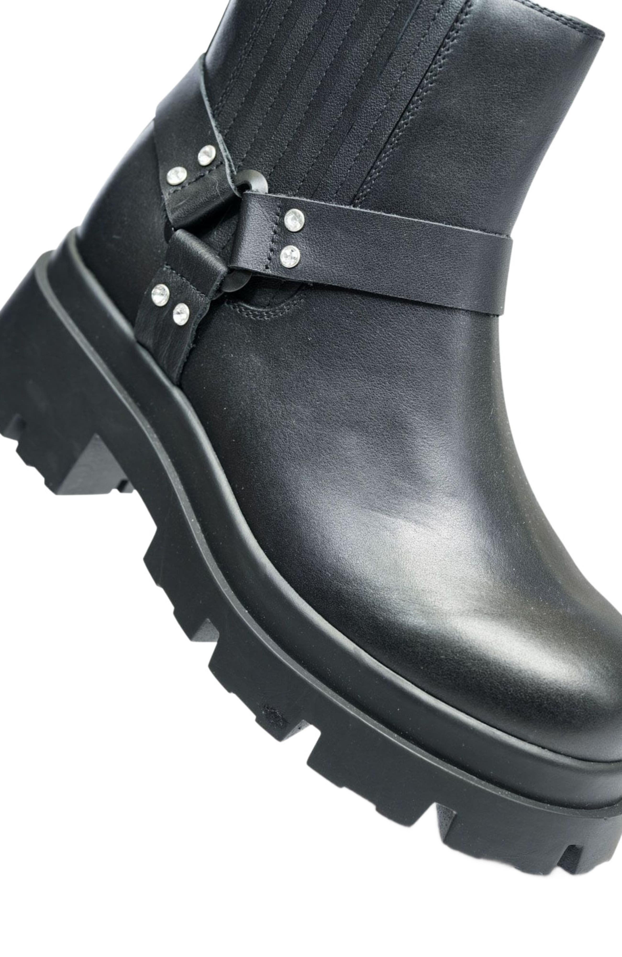 Allegra James Amara Biker Bootie, Alternate, color, 