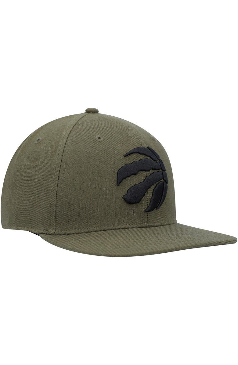 '47 Men's '47 Olive Toronto Raptors Ballpark Camo Captain Snapback Hat, Alternate, color,