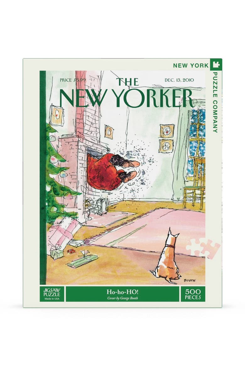 NEW YORK PUZZLE COMPANY Ho-ho-HO 500 Piece Puzzle, Main, color, 