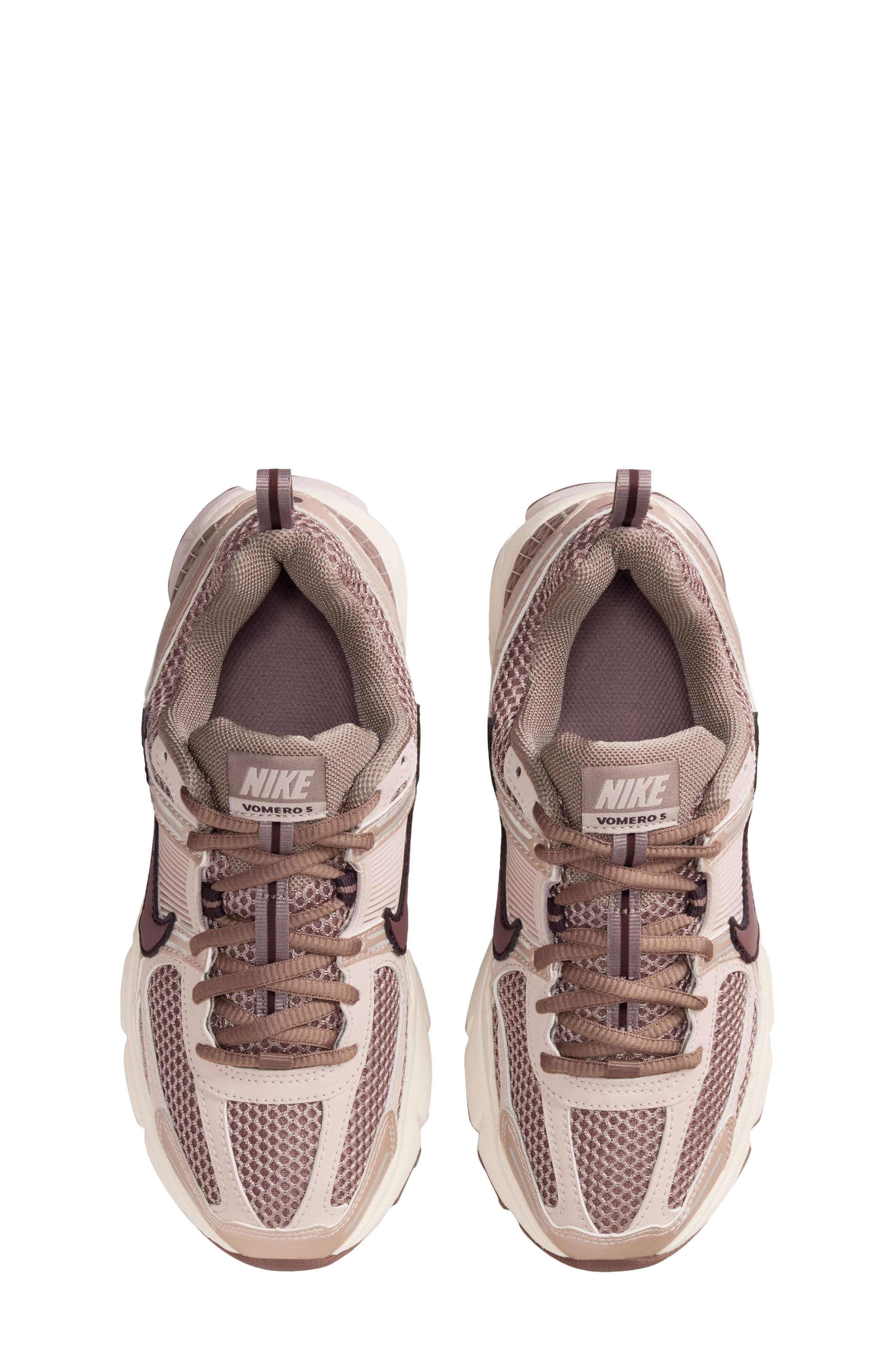 Kids' Vomero 5 Sneaker, Alternate, color, TAUPE/ TATTOO/ CLAY RED/ IVORY