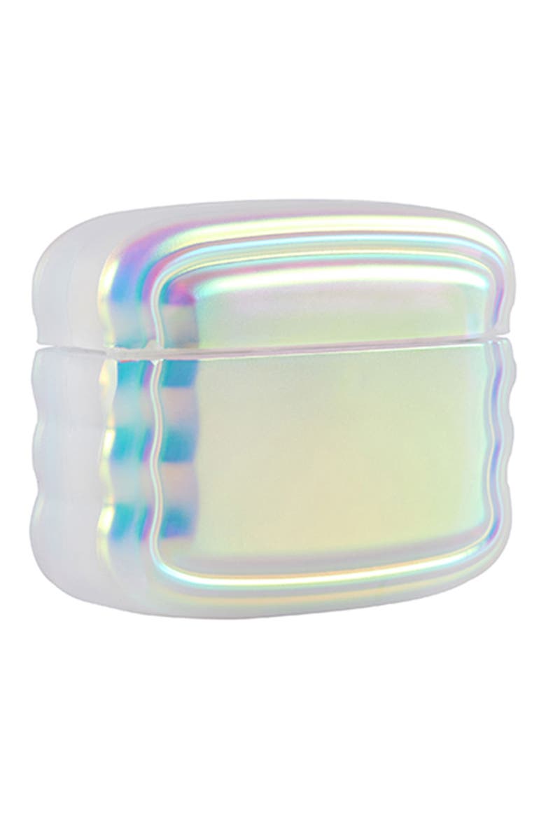 Radiant Wavy AirPods Pro Case, Alternate, color, CLEAR