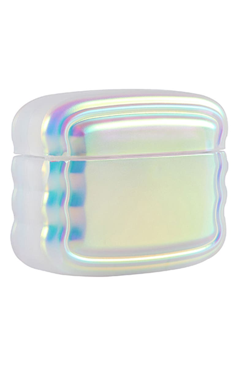 Auramma Radiant Wavy AirPods Pro Case, Alternate, color, Clear