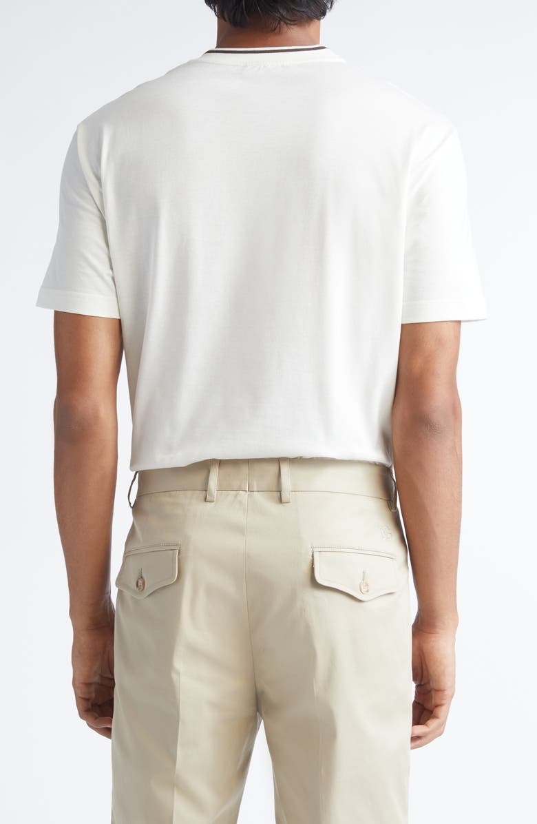 Dolce&Gabbana Embroidered Pocket T-Shirt, Alternate, color, W0001