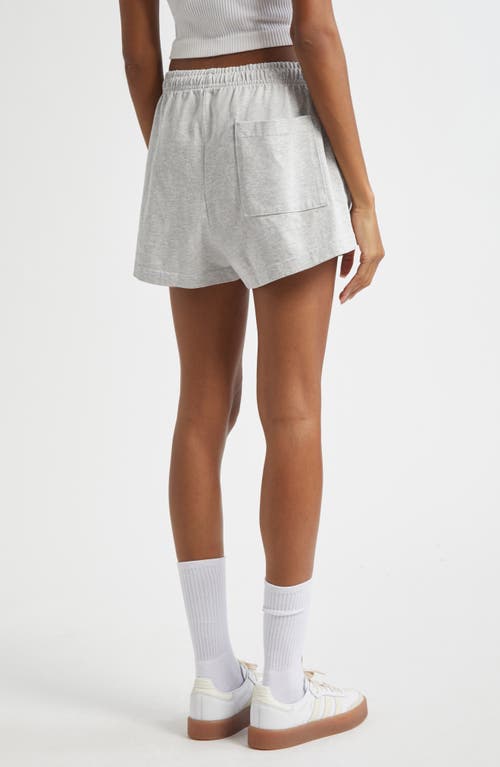 Sporty And Rich Sporty & Rich Varsity Crest Disco Graphic Shorts