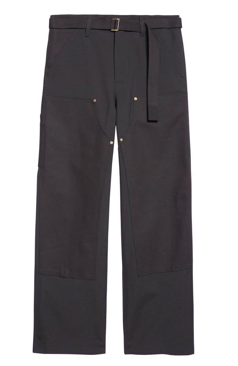 Sacai Carhartt WIP Duck Canvas Carpenter Pants, Main, color, 