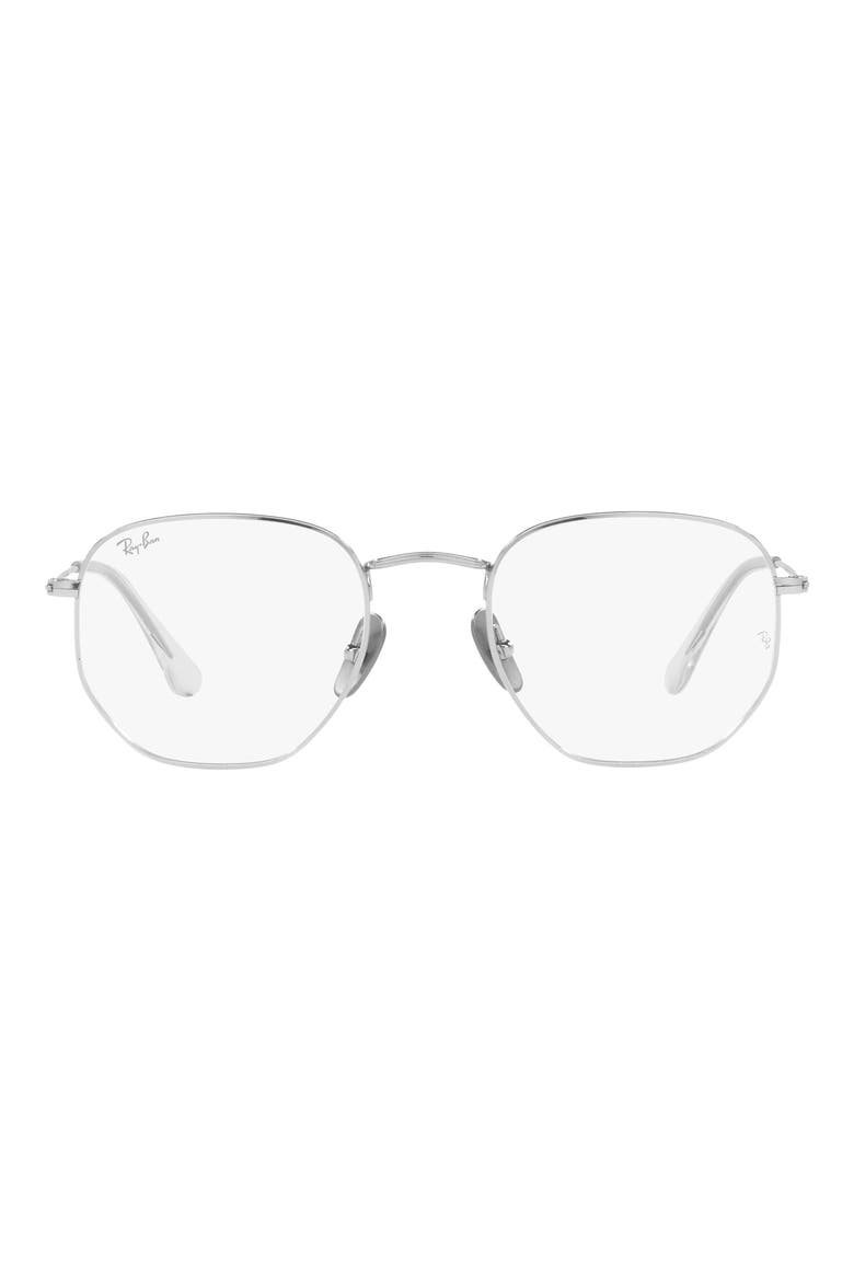 54mm Irregular Optical Glasses, Main, color, SILVER