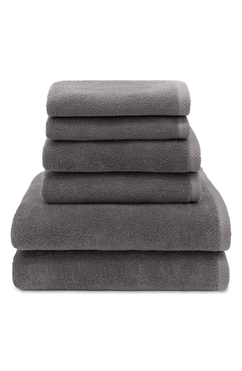 Linum Home Textiles 6-Piece Ediree Cotton Towel Set, Alternate, color, 