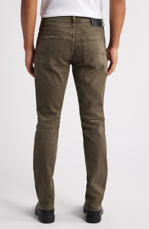 Ag Everett Slim Straight Leg Jeans In Brown