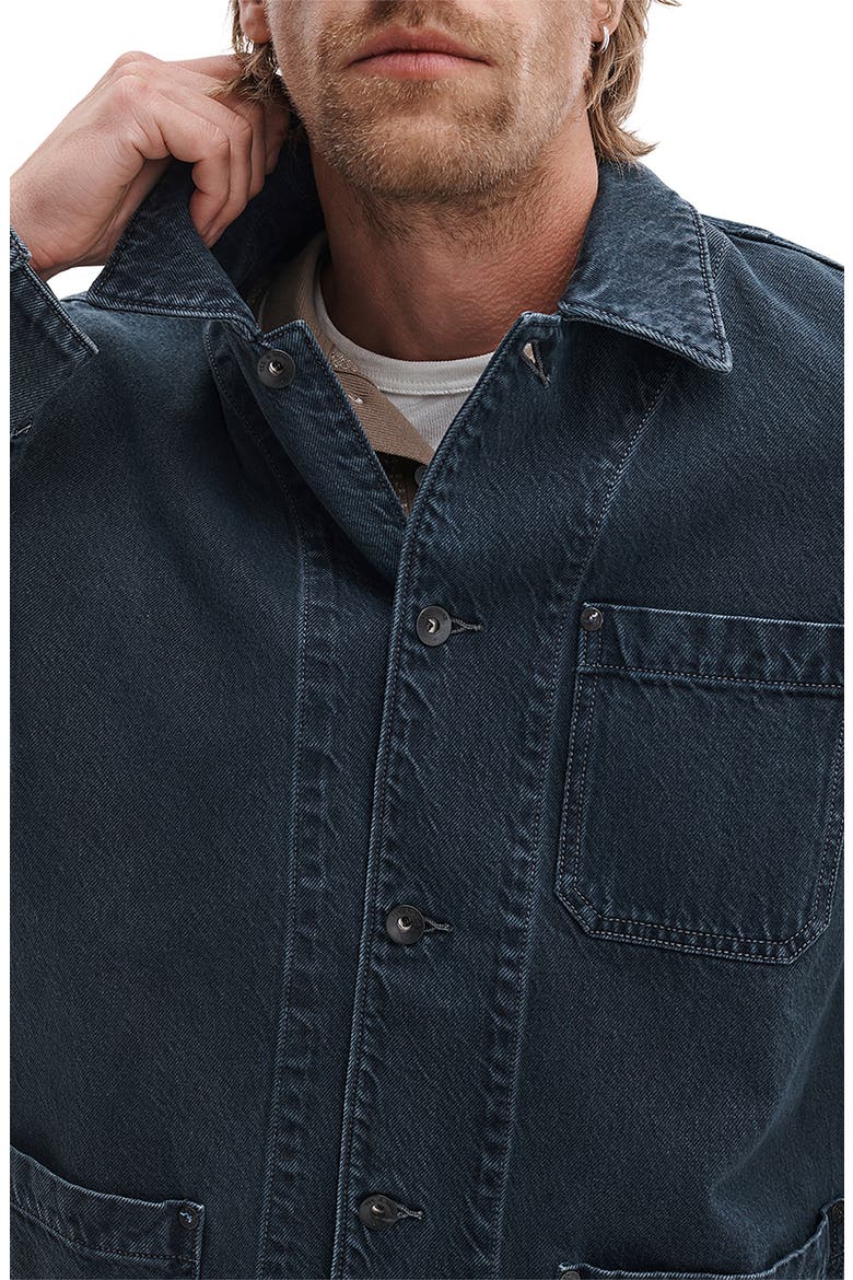 Evan Denim Chore Jacket, Alternate, color, MINNA