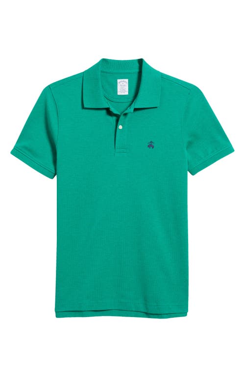 Brooks Brothers Slim Fit Cotton Piqué Polo In Green