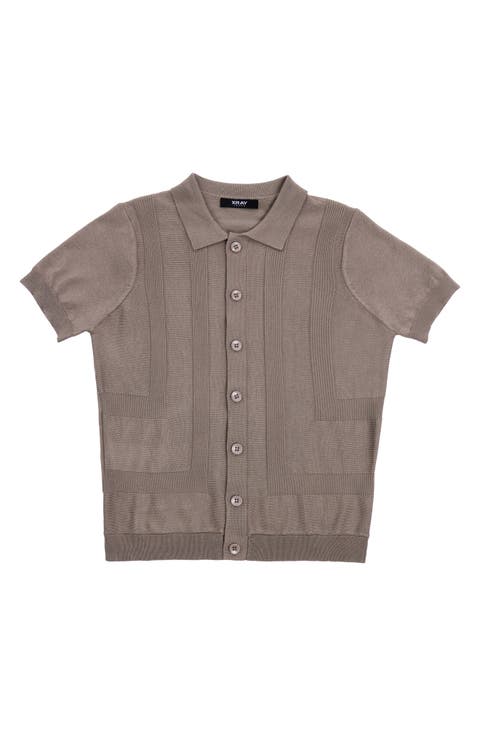 Kids' Short Sleeve Cardigan