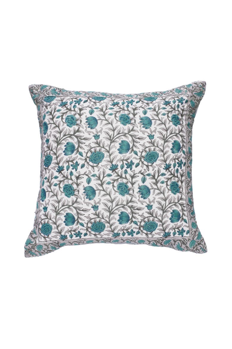 Victory Surf Cotton Euro Sham 26" x 26", Main, color, Blue