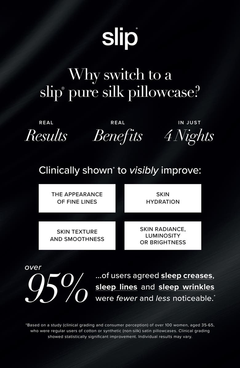 slip Pure Silk Queen Pillowcase, Alternate, color,