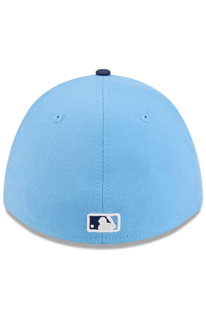 New Era Men's New Era Light Blue/Navy Tampa Bay Rays 2026 Spring Training M-Crown 39THIRTY Flex Hat, Alternate, color, Light Blue