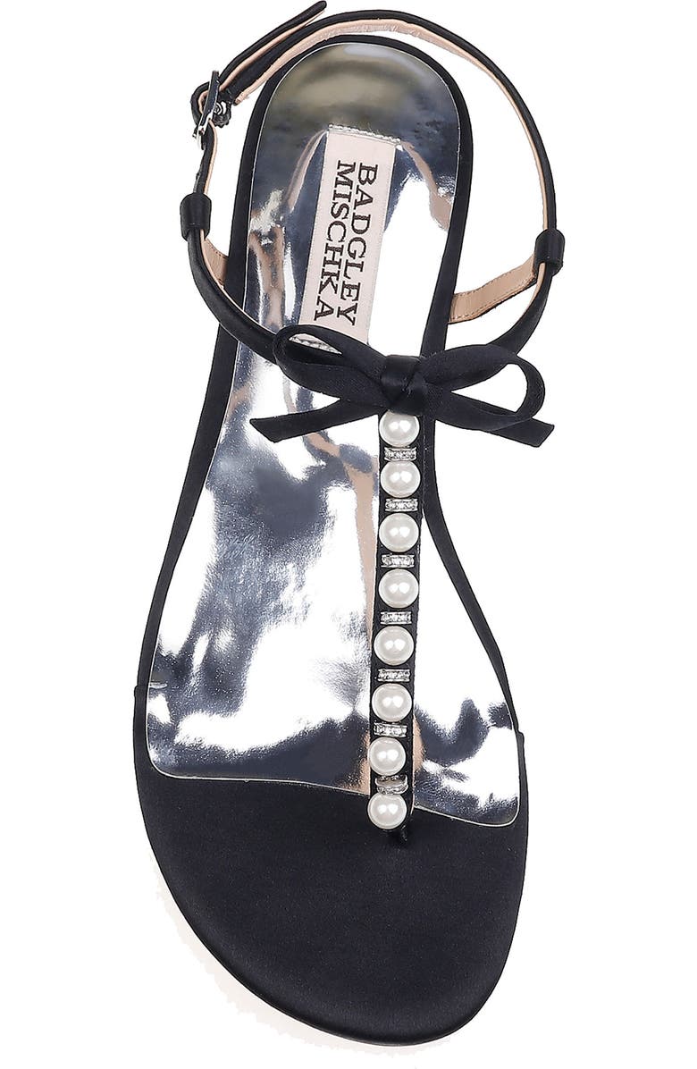 Badgley Mischka Collection Badgley Mischka Honey Embellished Sandal, Alternate, color,