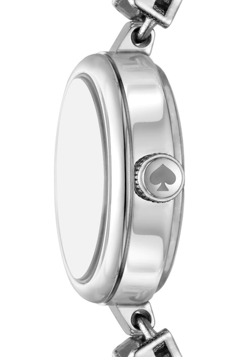monroe star bangle watch, 20mm, Alternate, color, SILVER