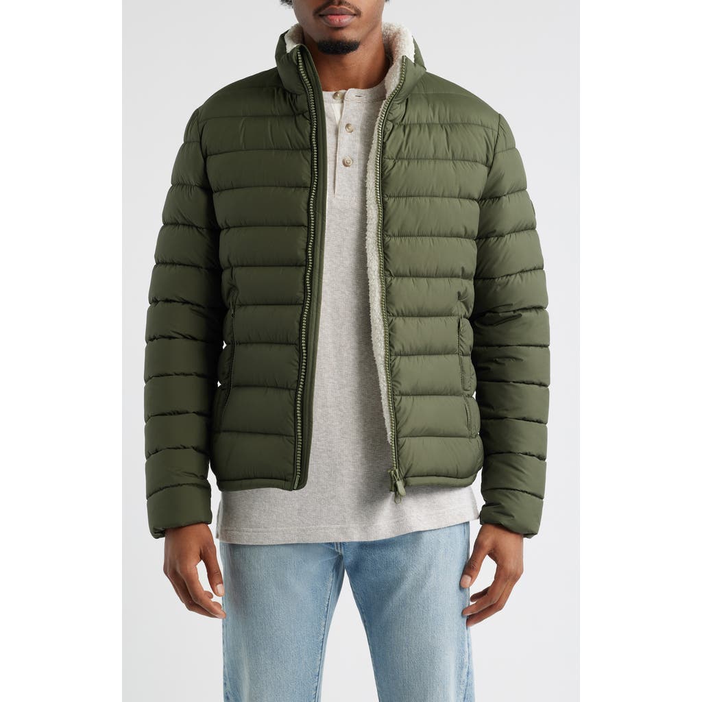 Save The Duck Conan Quilted Water Repellent Jacket In Green