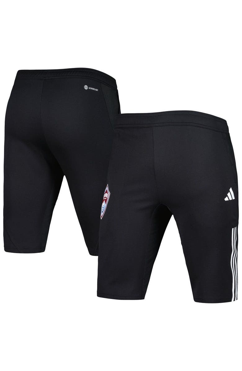 adidas Men's adidas Black Colorado Rapids 2023 On-Field Training AEROREADY Half Pants, Main, color, Black