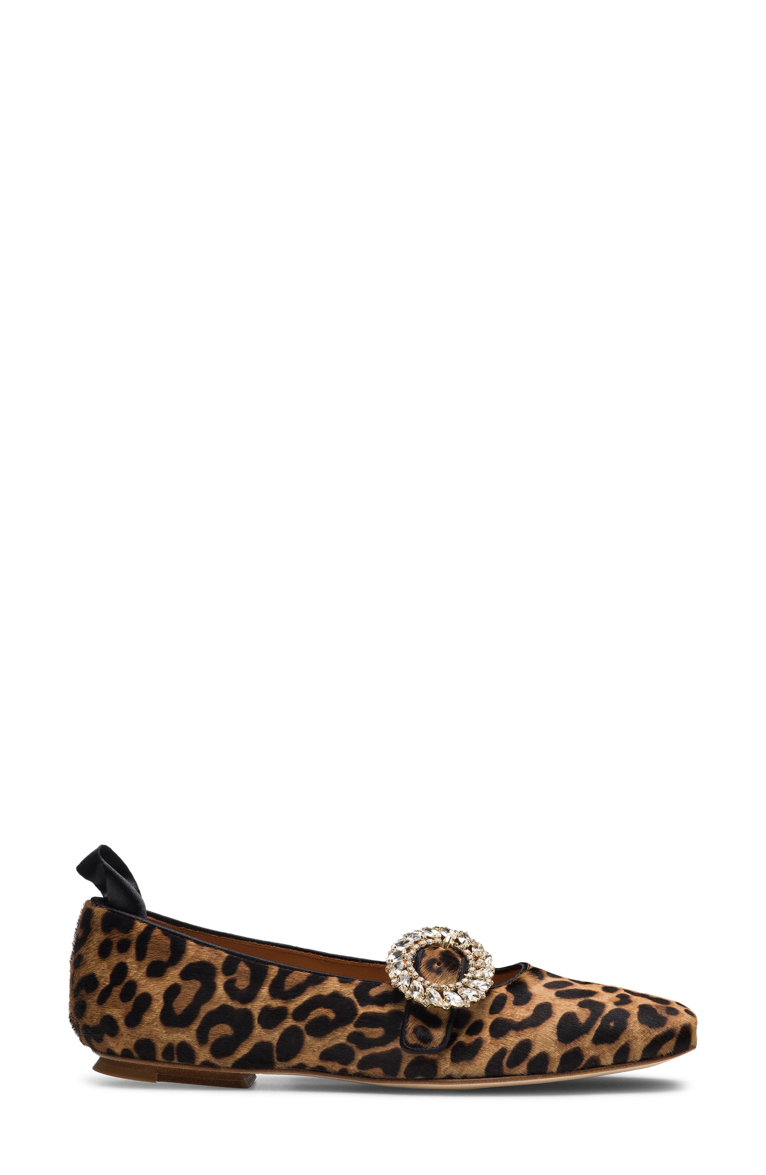 Avilia Mary Jane Flat, Alternate, color, LEOPARD