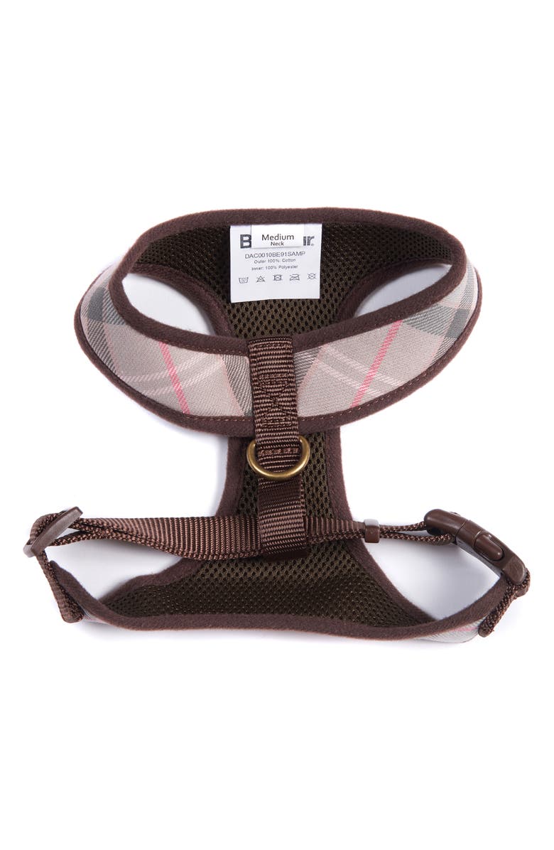 Barbour Tartan Dog Harness, Alternate, color,