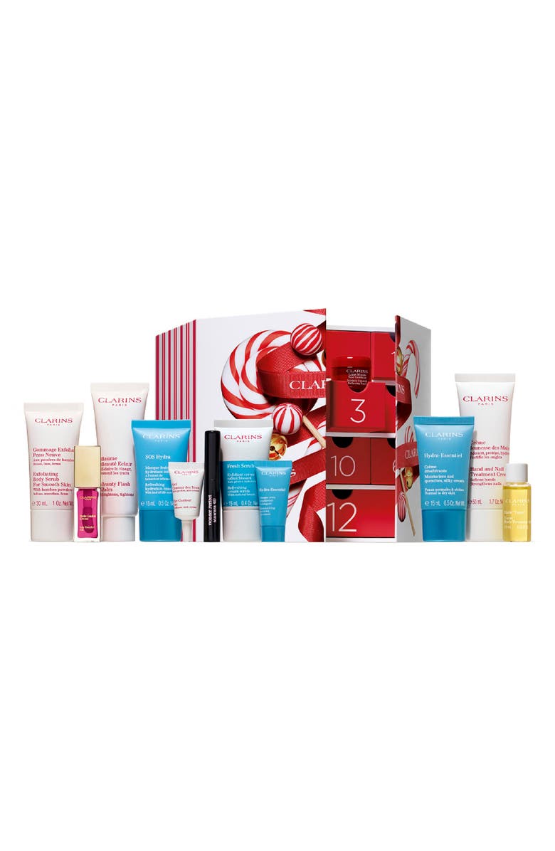 Clarins Winter Wonders Advent Calendar, Main, color, 