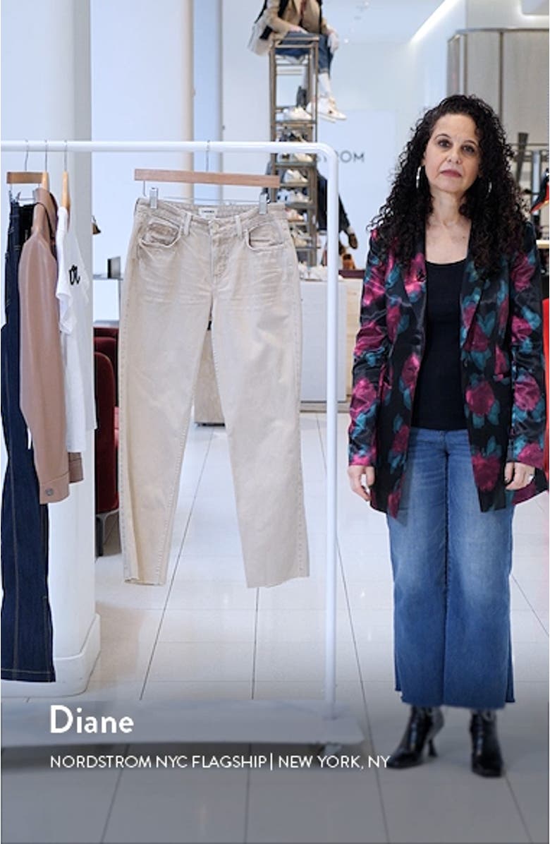 Milana Stovepipe Ankle Straight Leg Jeans, sales video thumbnail