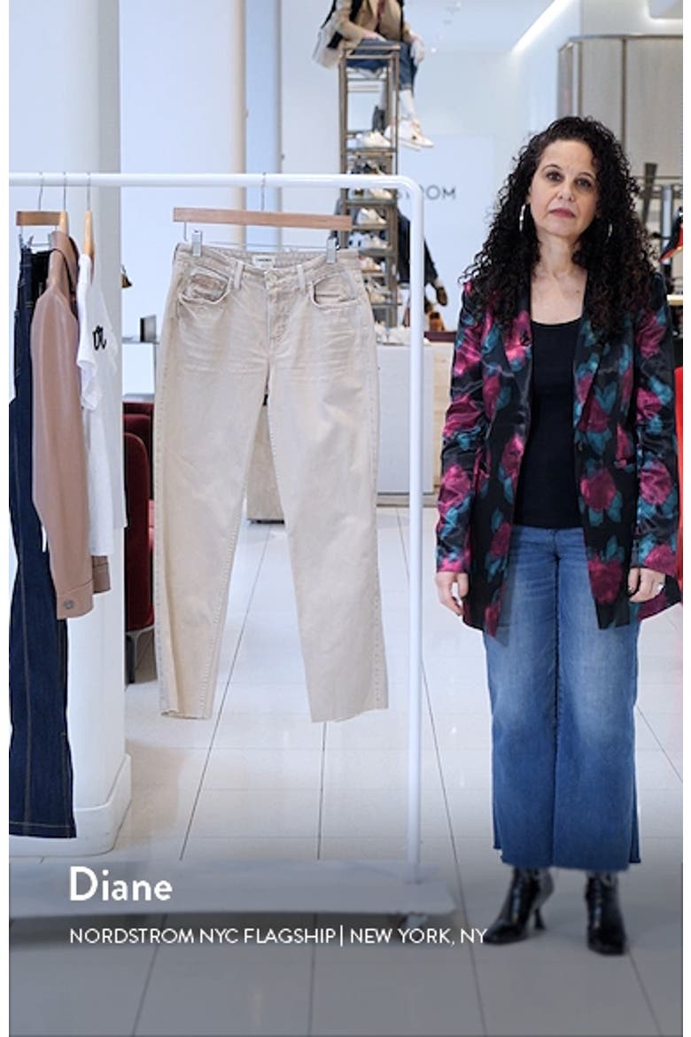 Milana Stovepipe Ankle Straight Leg Jeans video
