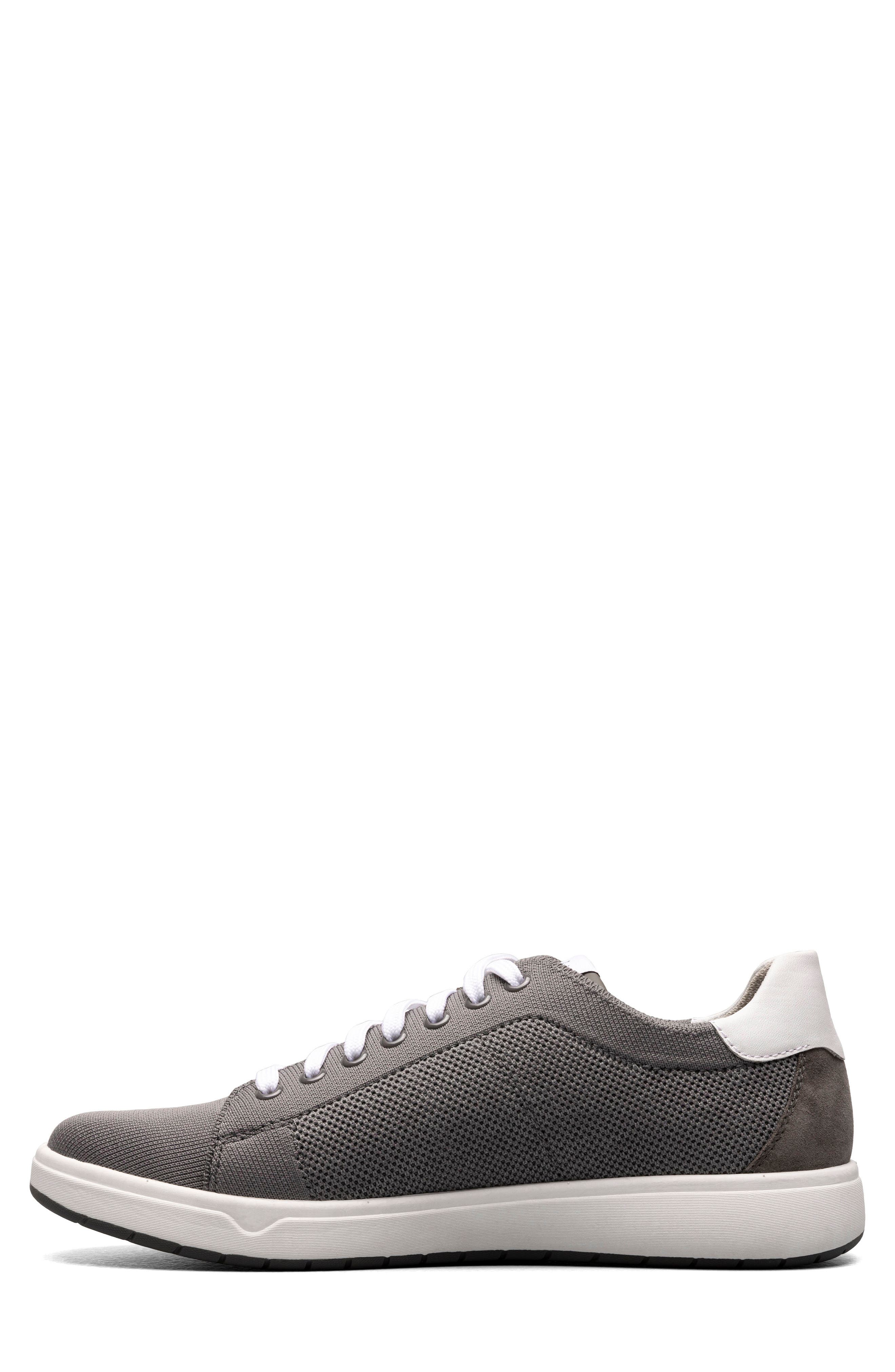 Florsheim Heist Knit Sneaker, Alternate, color, Gray