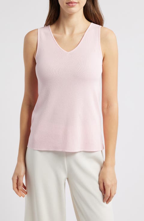 DOUBLE V-NECK TANK