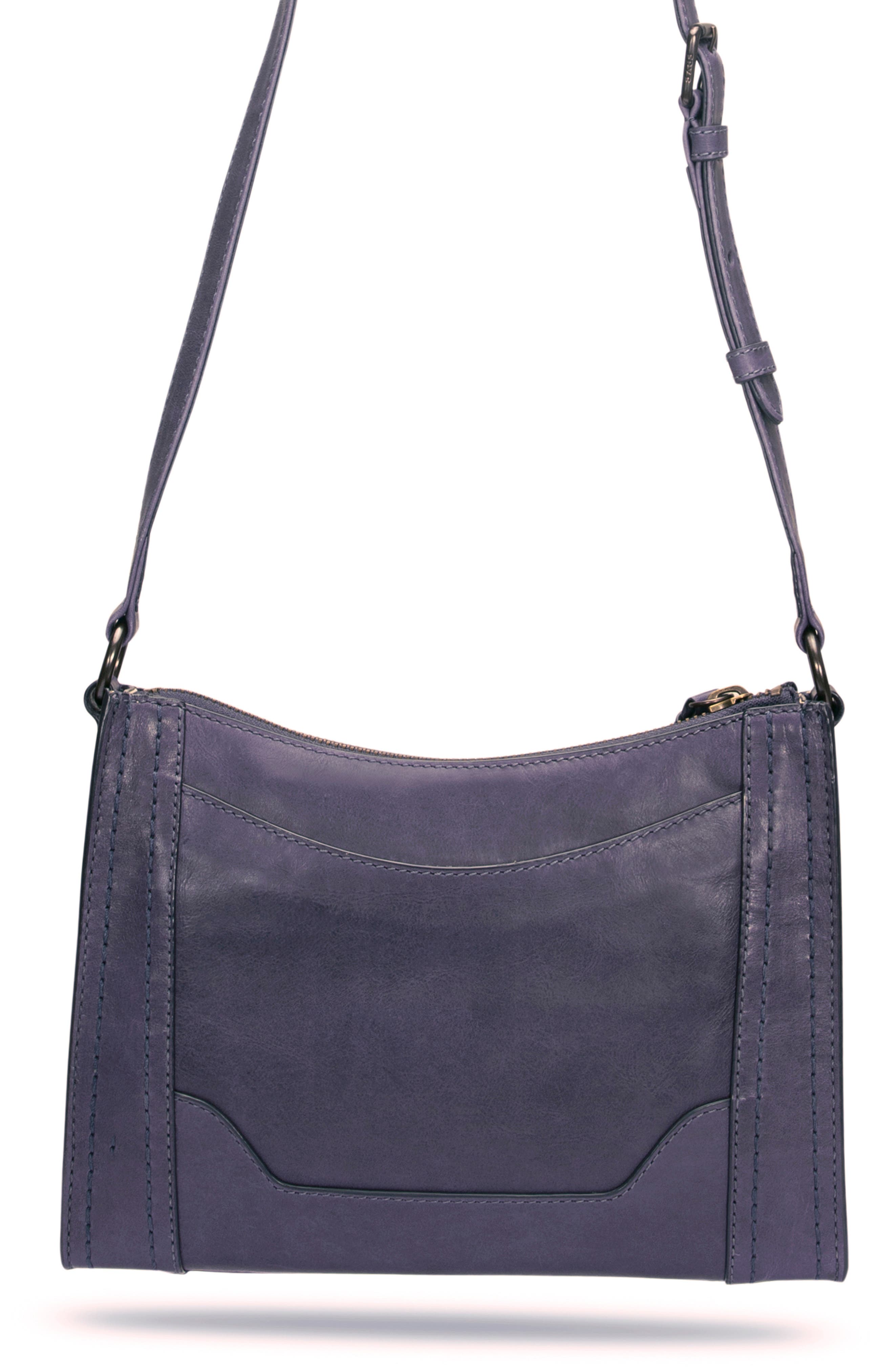 Melissa Leather Crossbody Bag, Alternate, color, EGGPLANT
